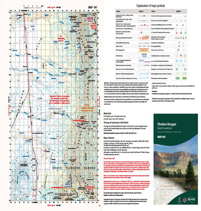 Flinders Ranges Map 641 Preview 1