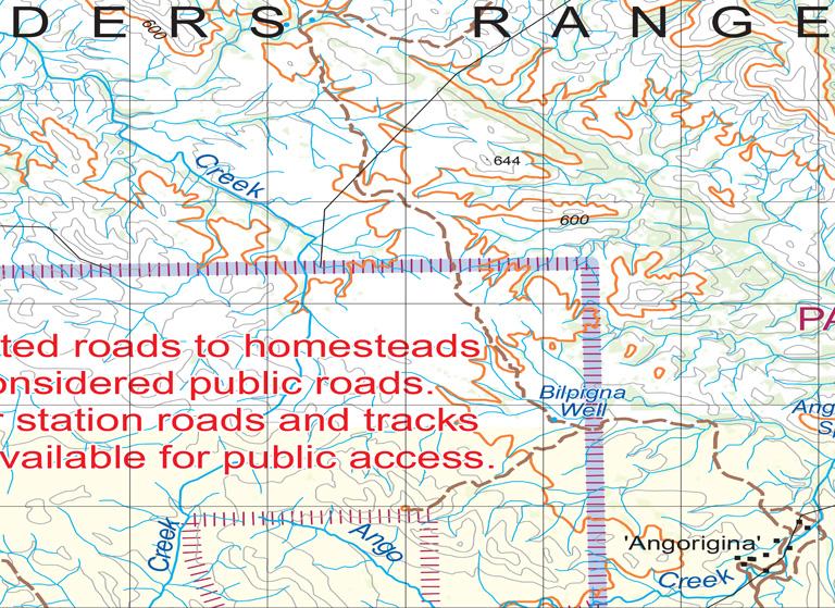 Flinders Ranges Map 701 by Mapland - Department for Environment and ...