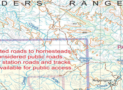 Flinders Ranges Map 701 Preview 2