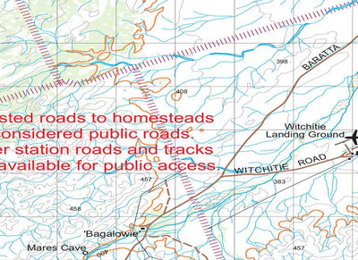 Flinders Ranges Map 480 Preview 2