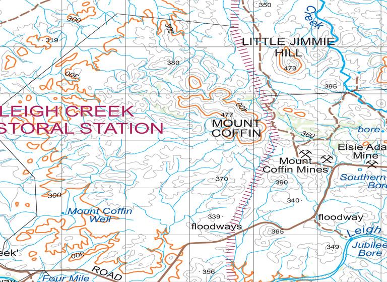 Flinders Ranges Map 818 by Mapland - Department for Environment and ...