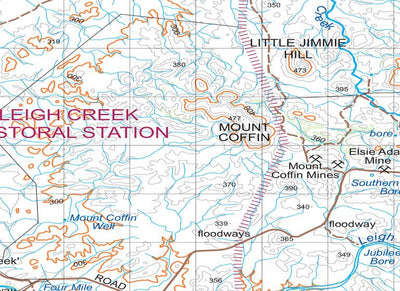 Flinders Ranges Map 818 Preview 2