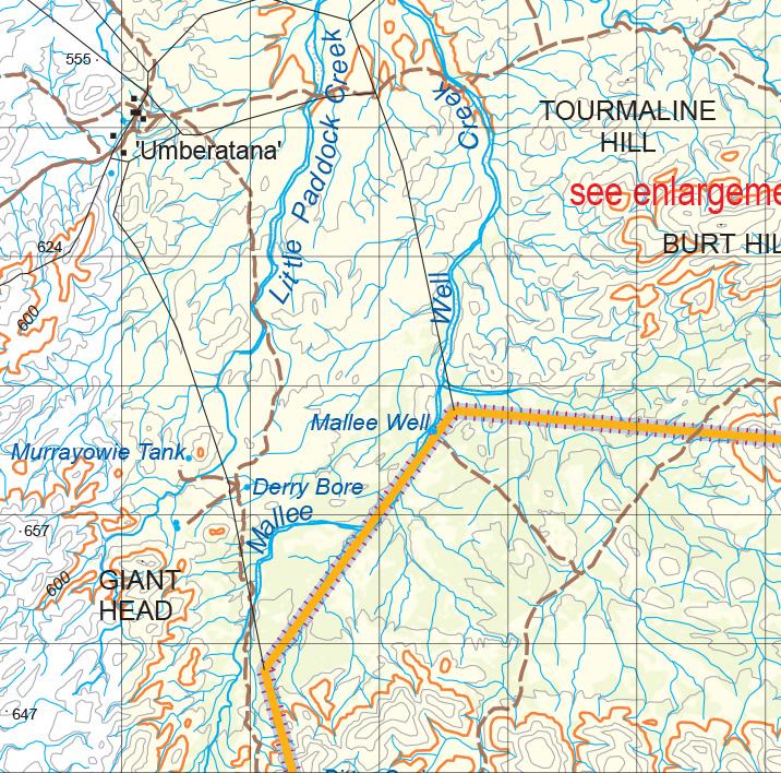 Flinders Ranges Map 880 by Mapland - Department for Environment and ...