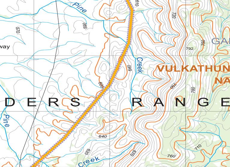 Flinders Ranges Map D5 by Mapland - Department for Environment and ...