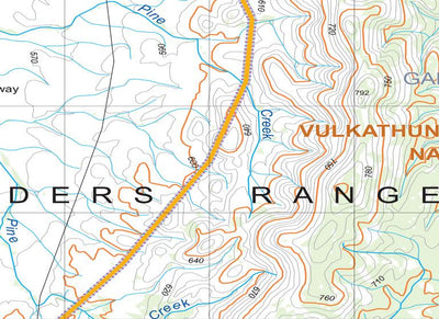 Flinders Ranges Map D5 Preview 2
