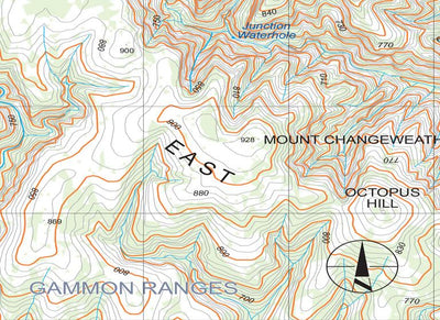 Flinders Ranges Map D6 Preview 2