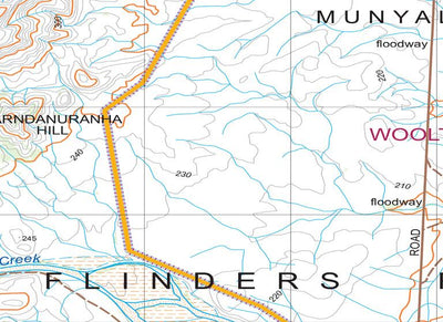 Flinders Ranges Map D8 Preview 2