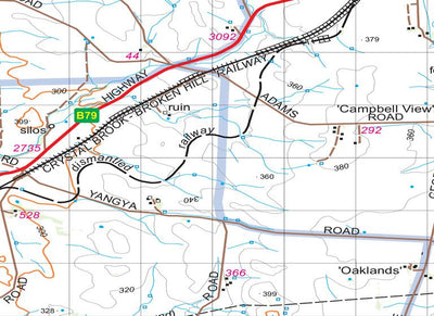 Flinders Ranges Map 332 Preview 2