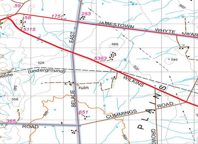 Flinders Ranges Map 333 Preview 2