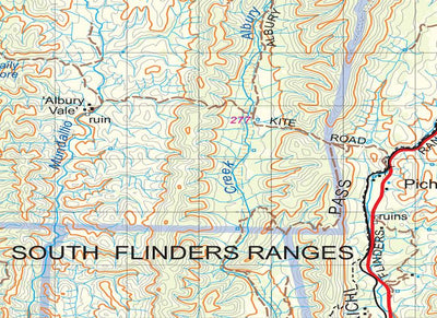 Flinders Ranges Map 435 Preview 2