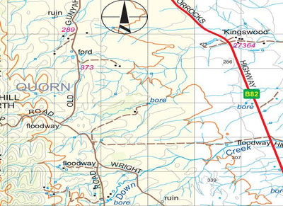 Flinders Ranges Map 436 Preview 2