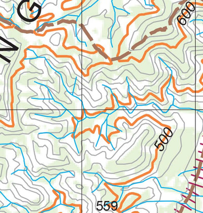 Flinders Ranges Outline Flinders Ranges Map 440 by Mapland - Department for Environment and ...