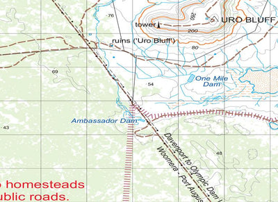 Flinders Ranges Map 473 Preview 2