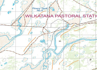 Flinders Ranges Map 474 Preview 2