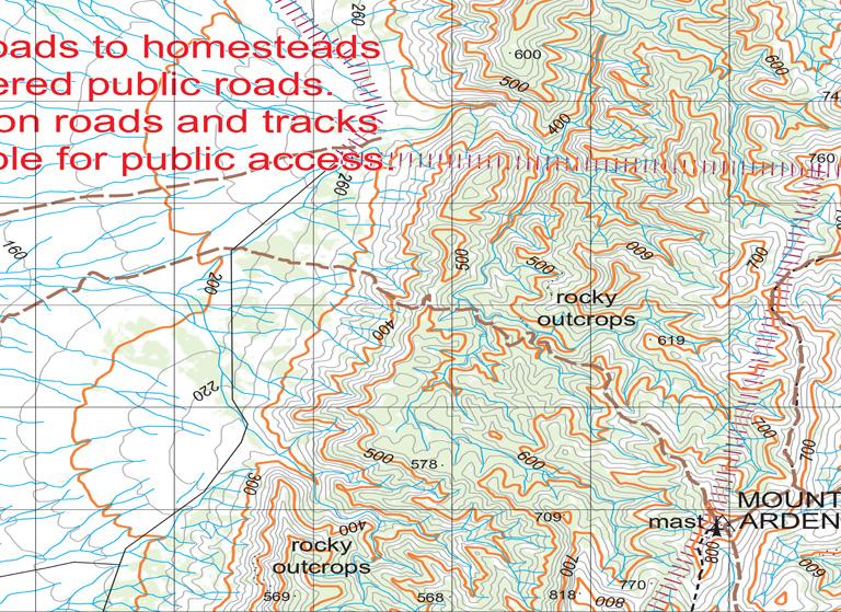 Flinders Ranges Map 475 by Mapland - Department for Environment and ...