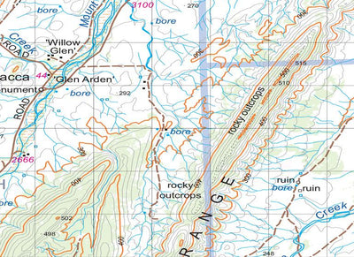 Flinders Ranges Map 476 Preview 2