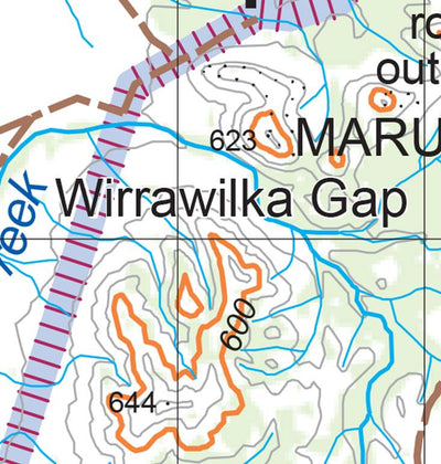 Flinders Ranges Map 524 Preview 3