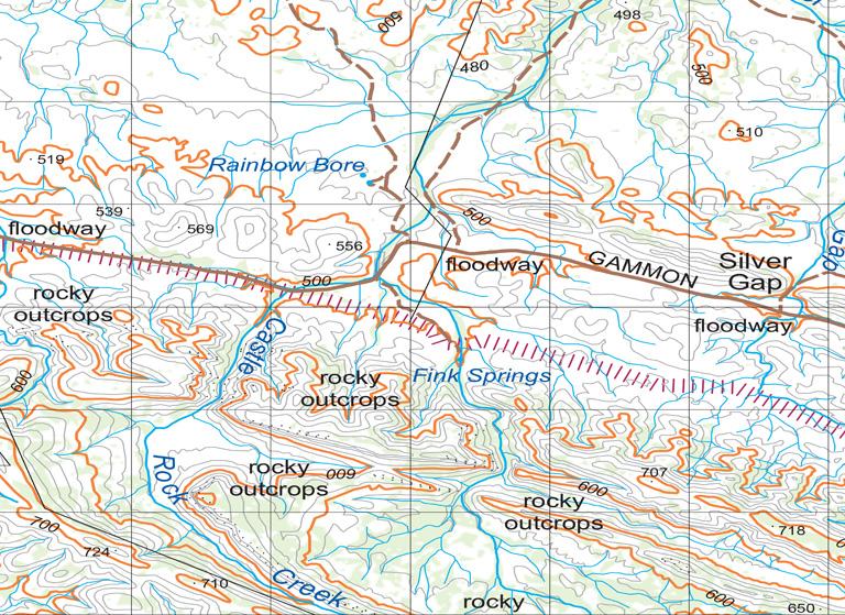 Flinders Ranges Map 819 by Mapland - Department for Environment and ...