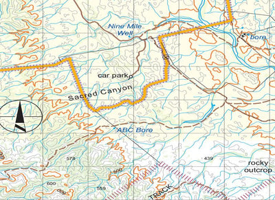 Flinders Ranges Map 583 Preview 2