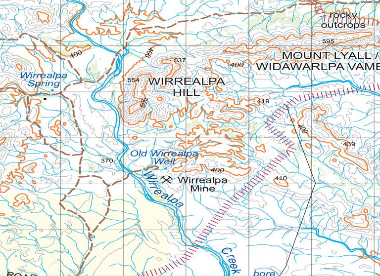 Flinders Ranges Map 702 by Mapland - Department for Environment and ...