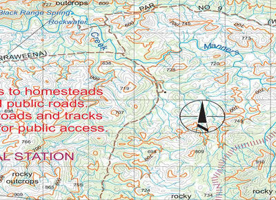 Flinders Ranges Map 760 Preview 2