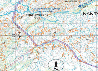 Flinders Ranges Map 761 Preview 2