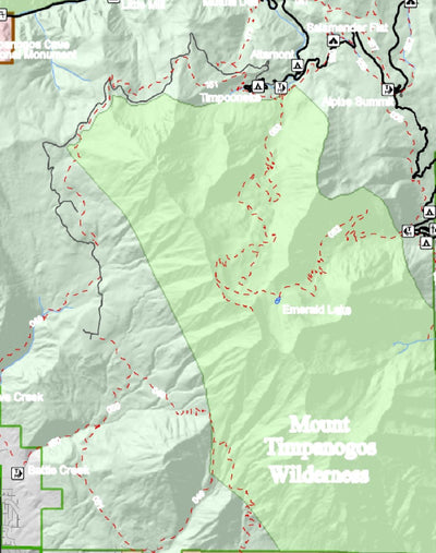 American Fork Canyon Trail Map Preview 2