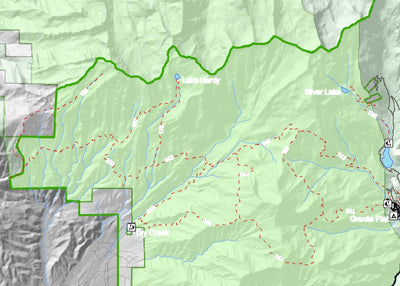 American Fork Canyon Trail Map Preview 3