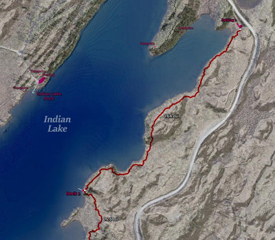 Fort Drum Indian Lake Angler Access Trail Map Preview 3