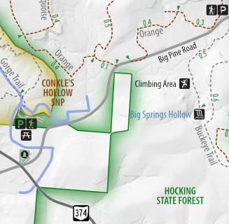 Hocking Hills Area Ohio - Fly Field Guides Preview 2