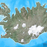 Ískort 2024 - 1:50.000 Snjóflóð Kortapakki - 13 Kort Preview 1