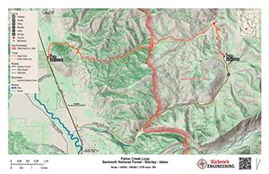 Fisher Creek Loop - Sawtooth Mtn Range - Stanley, Idaho Preview 1