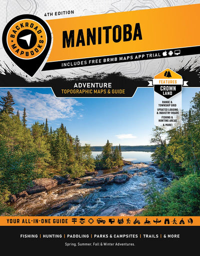 Backroad Mapbook Manitoba 4th edition (MBMB Map Bundle) Preview 1