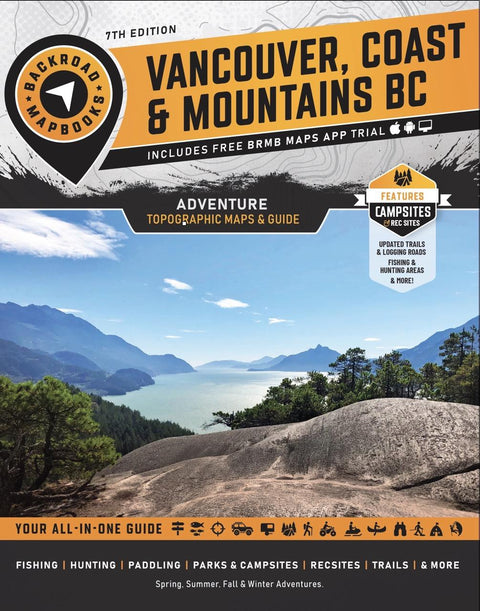 VCBC52 Seton Portage - Vancouver Coast & Mountains BC Topo Preview 1