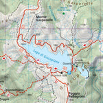 712 Monte Caucaso hiking map 1:25000 Preview 3