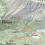 312 Valchiavenna hiking map 1:25000 Preview 2