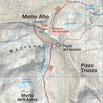 312 Valchiavenna hiking map 1:25000 Preview 3