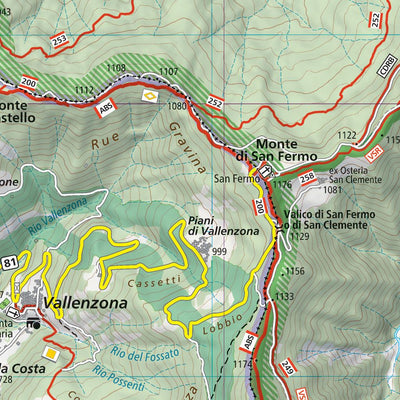 150 Val Borbera South hiking map 1:25000 Preview 2