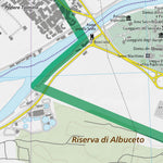 Parco Ostia Antica hiking map 1:16000 Preview 3