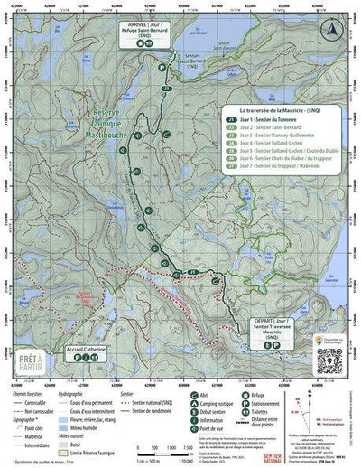Prêt-à-Partir | Traversée de la Mauricie (Ouest) | 7 jours Preview 1