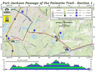 Fort Jackson Passage of the Palmetto Trail Preview 1