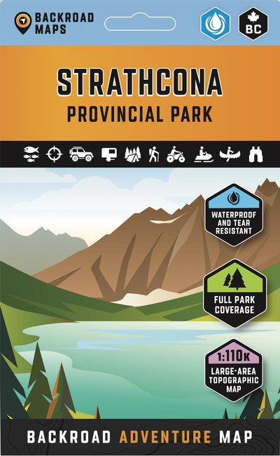 Strathcona Provincial Park - Park & Destination Map (2nd edition) Preview 1