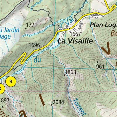 Alta Via 2 of the Aosta Valley (map #02) Preview 2