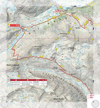 Alta Via 2 of the Aosta Valley (map #03) Preview 1