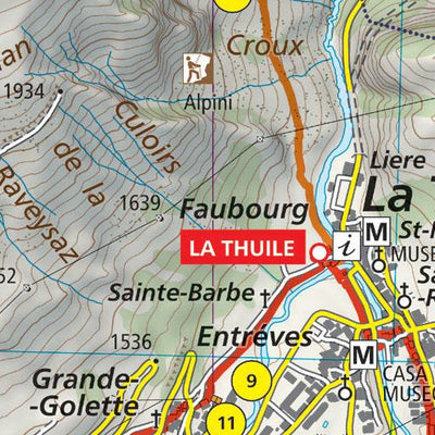 Alta Via 2 of the Aosta Valley (map #04) Preview 2