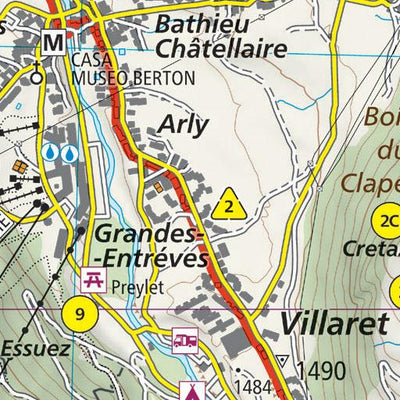 Alta Via 2 of the Aosta Valley (map #05) Preview 2