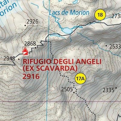 Alta Via 2 of the Aosta Valley (map #08) Preview 3