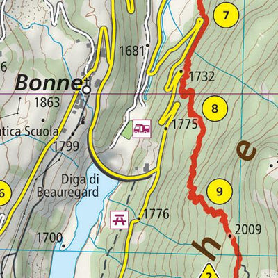 Alta Via 2 of the Aosta Valley (map #09) Preview 3