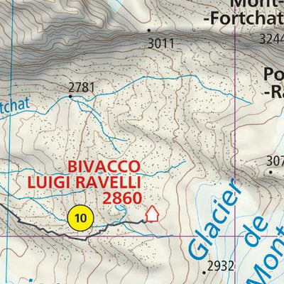 Alta Via 2 of the Aosta Valley (map #10) Preview 3