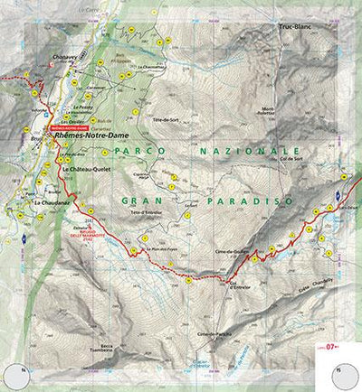 Alta Via 2 of the Aosta Valley (map #11) Preview 1